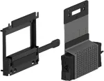 Dell | OptiPlex Micro and Thin Client VESA Mount w/Adapter Bracket | Black