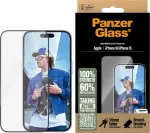 PANZERGLASS Kaitseklaas Apple iPhone 16 / iPhone 15, musta &auml;&auml;rega, Ultra-Wide Fit,