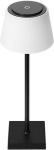Avide LED Tischleuchte Schwarz USB 4W 3-stufige Lichtfarbe