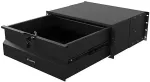 LANBERG 19" Drawer 4U, max load capacity up to 90 kg 4 point assembly | AK-2004-B | 48.26 x 36 x 17.6 cm | Black