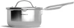 Pensofal 1612 Single-handle Saucepan With Glass Lid Milk Boiler - New Era 16cm