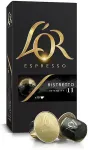 Kapslid L&acute;OR Kohvi L'OR Ristretto, 10x52g