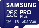 M&auml;lukaart No name Samsung PRO Plus 256 GB microSDXC-Speicherkarte (2023) mit USB-Adapter