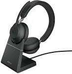 JABRA Evolve2 65 USB-A Black MS Chrg stand Stereo