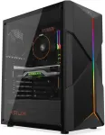 Korpus KRUX Astral, tower case black, tempered glass