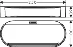 HANSGROHE Krep&scaron;elis HG WallStoris 27913670