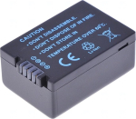 T6 POWER Battery Panasonic DMW-BMB9, DMW-BMB9E, DMW-BMB9GK, BP-DC9, 895mAh, 6.4Wh