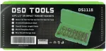 DSDTOOLS 1/2" TORX padrunv&otilde;tme otsikud 10 tk DS1118