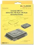 DELOCK Adapter SATA/IDE/IDE 44P - USB3.0