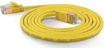 Wantec Patchkabel SSTP CAT7 Ste. CAT6a d=4mm 1,50m kollane