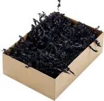 PaperSeal T&auml;itematerjal, paberilaastud, 1 kg, must