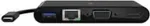 Belkin USB-C to Gigabit-Ethern. HDMI/VGA/USB-A-Adapter, black