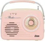 Raadio Eltra Radio LUIZA RETRO SP-11 MP3 USB SD PINK