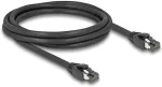 DELOCK RJ45 Netzwerkkabel Cat.8.1 S/FTP 2 m bis 40 Gbps schwarz