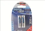 Ansmann 1x2 NiMH rech. battery 2850 Mignon AA 2650 mAh DIGITAL