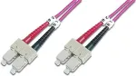 Digitus LWL Patchkabel SC -> SC 1.00m Multimode Duplex OM4