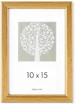 Savex Pildiraam, plastik, 10 x 15 cm, kuldne