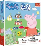 Trefl PEPPA PIG lauam&auml;ng 2 in 1, P&otilde;rsas Peppa