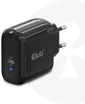 Club 3D CLUB3D Travel Charger 65W GAN technology, Single port USB Type-C, Power Delivery(PD) 3.0 Support