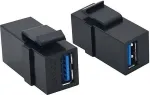 VALUE USB 3.0 Keystone Modul, schwarz (25.99.8207)