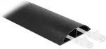 DeLOCK Kabelkanal selbstklebend 89 x 21 mm - L&auml;nge 1 m schwarz