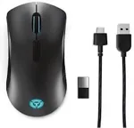 Hiir Lenovo Legion M600/Gaming/Optical/6,000 DPI/Wired+Wireless/Black