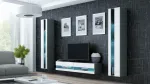 Cama MEBLE Cama Shelf unit VIGO NEW 180/40/30 grey/white gloss