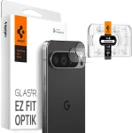 Spigen Tagakaamerate kaitseklaas EZ Fit Optik, Google Pixel 9 Pro XL, komplektis 2tk, l&auml;bipaistev,
