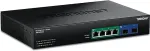 TRENDnet 6-PORT 2.5G GAN POWER POE++ SWITCH W.10G SFP+ PORT 240W