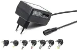 GEMBIRD EnerGenie EG-MC-009 Innenraum 24W Schwarz Netzteil & Spannungsumwandler (EG-MC-009)
