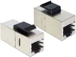 DELOCK Keystone Modul RJ45 Buchse > RJ45 Buchse Cat.5e kompakt