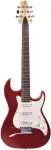 No name Samick Greg Bennett Malibu MB-1 MR - gitara elektryczna SSS z tremolo, Metallic Red