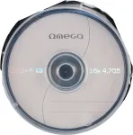 Toorikud Omega DVD+R 4,7GB 16x 25tk tornis