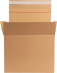 Speedbox Pakkekast kleeplindiga, 285mm x 190mm x 180/150mm