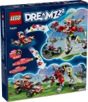 Lego 71497 DREAMZzz Cooper's Tiger Mech and Zero's Hot Rod car