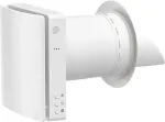 TUYA Recuperator for thin Wall, Single-Room upto 46m2, with Humidity Sensor, Wi-Fi, , white