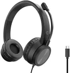 CONCEPTRONIC Headset Stereo USB-C/Mikro/Bedien./ANC 2.00m sw
