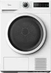 MIDEA Dryer Machine | MD110H80/W-HR | Energy efficiency class E | Front loading | 8 kg | Heat pump | LED | Depth 60 cm | White