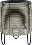 Home4you Lillepott WICKER D36xH48cm, beežikashall
