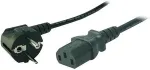 NONAME Logilink Power Cord, CEE-VII-C13, black, 1,80m