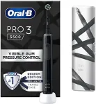 Oral-B Elektriline hambahari Pro 3 3500 Sensitive Clean p&ouml;&ouml;rleva/&otilde;&otilde;tsuva/pulsseeriva disainiga, Black EU