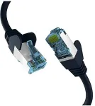 EFB Elektronik EFB RJ45 Patchkabel mit Cat7 Rohkabel 25.00m schwarz