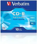 Toorikud VERBATIM 1x10 CD-R 90 / 800MB JC 48x Speed, ExtraProtection