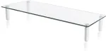EQUIP Monitortischerh&ouml;hung Glastisch 20Kg schwarz retail
