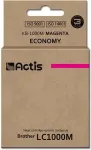 Tooner ACTIS KB-1000M Ink (replacement for Brother LC1000M/LC970M; Standard; 36 ml; magenta)