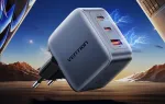 VENTION 70W GaN PD Charger 1x USB-A 2x USB-C BK