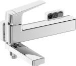 Deante Wall-mounted bathtub mixer - with folding spout