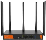 Tenda W30E AX3000 wireless router Gigabit Ethernet Dual-band (2.4 GHz / 5 GHz) Black
