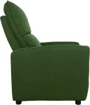 Home4you Tugitool ZAC push back recliner 74x95xH101cm, roheline