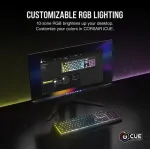Klaviatuur CORSAIR K55 Core RGB ENG